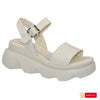 -Material: Piele Naturala&nbsp;
-Culoare:&nbsp;Bej
-Tip: Sanda
-Stil: Confort

- Sanda piele naturala bej cu model&nbsp; ,sistem de inchidere cu catarama
- Sanda cu burete special extra-confort ,ornament argintiu
- Talpa bej , varf rotund, brant interior cu burete special mesina naturala bej
- Inaltime toc: 7 cm ,talpa usoara&nbsp;
*Masuratori realizate pentru marimea 37