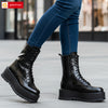 Ghete Dama Piele Naturala Neagra Lorena 1339-26
