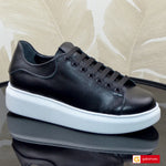 Sneakers Piele Naturala Neagra Lorena 3044-21