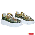 Material: Piele Naturala
Culoare: Verde cu multicolor
Tip: Pantofi
Stil: Sport
Caracteristici Pantofi sport piele naturala verde cu imprimeu multicolor
- Pantofi piele naturala verde ,sistem de inchidere cu siret&nbsp;
- Pantofi sport cu burete special extra-confort
- Talpa alba cusuta, brant interior cu burete special , mesina naturala alba
- Inaltime talpa : 6 cm ,calapod comod
- Schimb gratuit
*Masuratori realizate pentru marimea 37.

Pantofii&nbsp;sunt confectionatii din piele de calitate superioara.

T