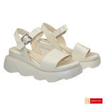 Sandale Piele Naturala Bej Lorena 1161-19