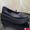 Balerini Piele Naturala Neagra Gabriela 3146-76