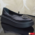 Balerini Piele Naturala Neagra Gabriela 3146-76