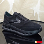 Pantofi Sport Piele Naturala Neagra Lorena 4007-7