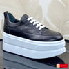 Pantofi Sport Piele Naturala Gabriela Negru TOKIO 1055-30