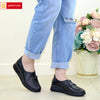 Pantofi Piele Naturala Neagra Gabinna DT2028-10 N BX