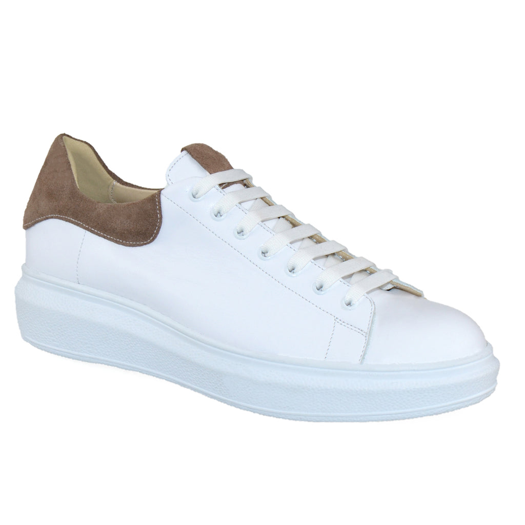 Pantofi Sport Piele Naturala Alba Gabriel 1437-3