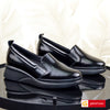 Pantofi Piele Naturala Neagra Lacuita Gabinna 01-2024