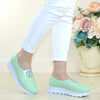 Pantofi Casual Piele Naturala Verde TOKIO Lorena