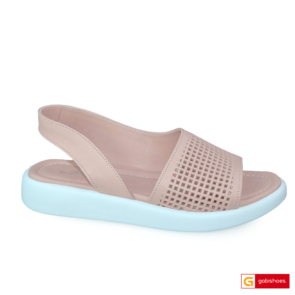 Sandale Casual Dama Piele Naturala 902 Pudra