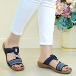 Sandale Casual Dama Rieker Bleumarin 608