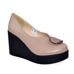 Pantofi Dama Piele Naturala Bej Sandy 1312-5