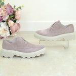 Pantofi Casual Piele Naturala Taupe Camelia 1381