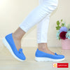 Pantofi Casual Dama Piele Naturala Blue Gabriela 633