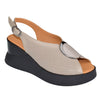 Sandale Casual Piele Naturala Taupe Lorena 500