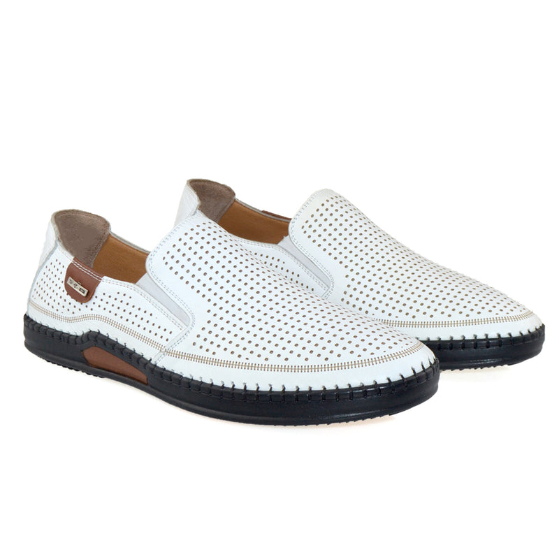 Pantofi Casual Piele Naturala Alba Gabriel 573