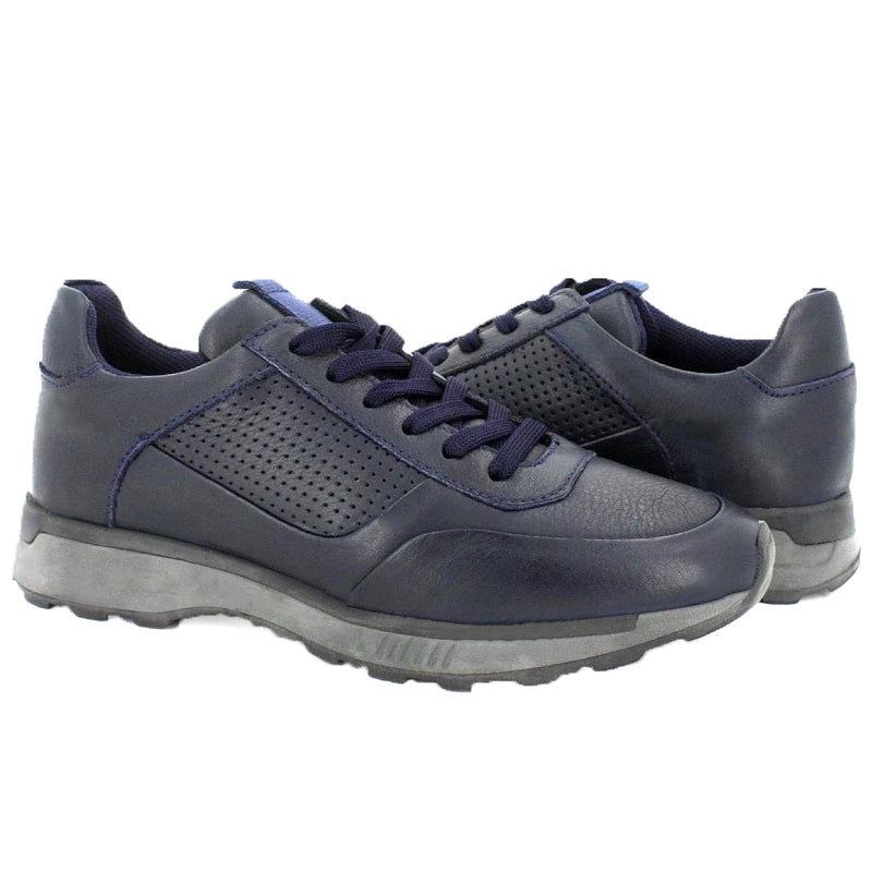 Pantofi Sport Piele Naturala Bleumarin