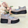 Pantofi Dama Piele Naturala Taupe Raluca 823