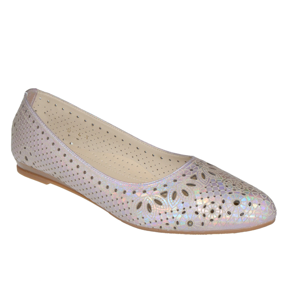 Balerini Piele Naturala Valentina 729-196