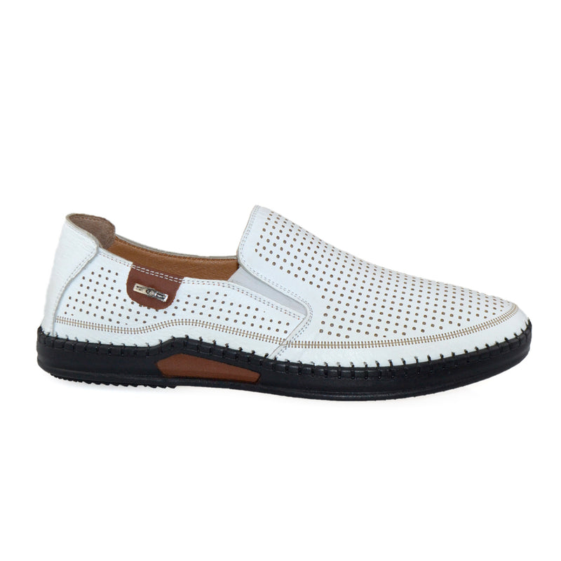 Pantofi Casual Piele Naturala Alba Gabriel 573