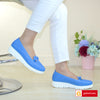 Pantofi Casual Dama Piele Naturala Blue Gabriela 633