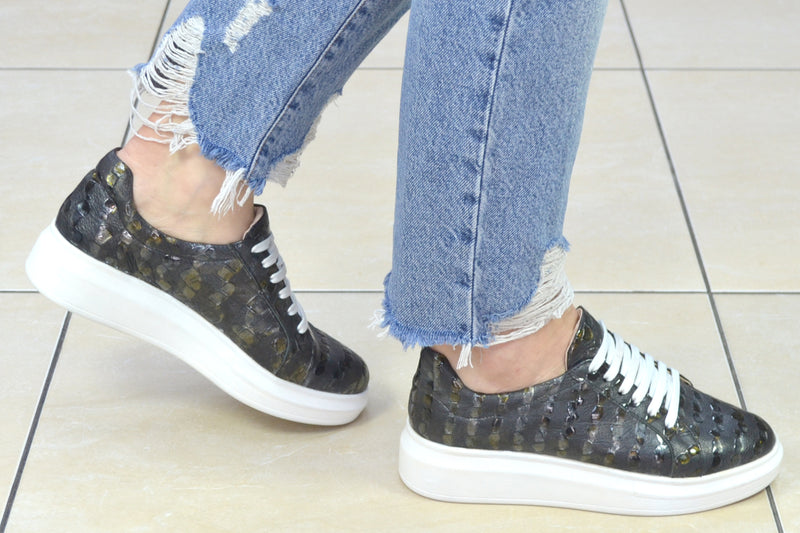 Pantofi Casual Dama Piele Naturala 322 W