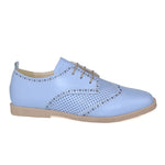 Pantofi Casual Dama Piele Naturala Blue Lorena 1468-1