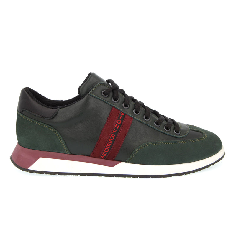 Pantofi Casual Piele Naturala Verde Gabriel 565