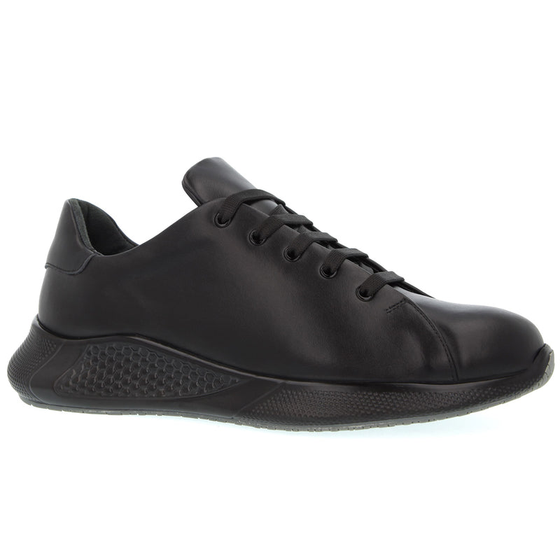 Pantofi Sport Piele Naturala Neagra Gabriel 11