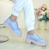 Pantofi Casual Piele Naturala Blue Kara V
