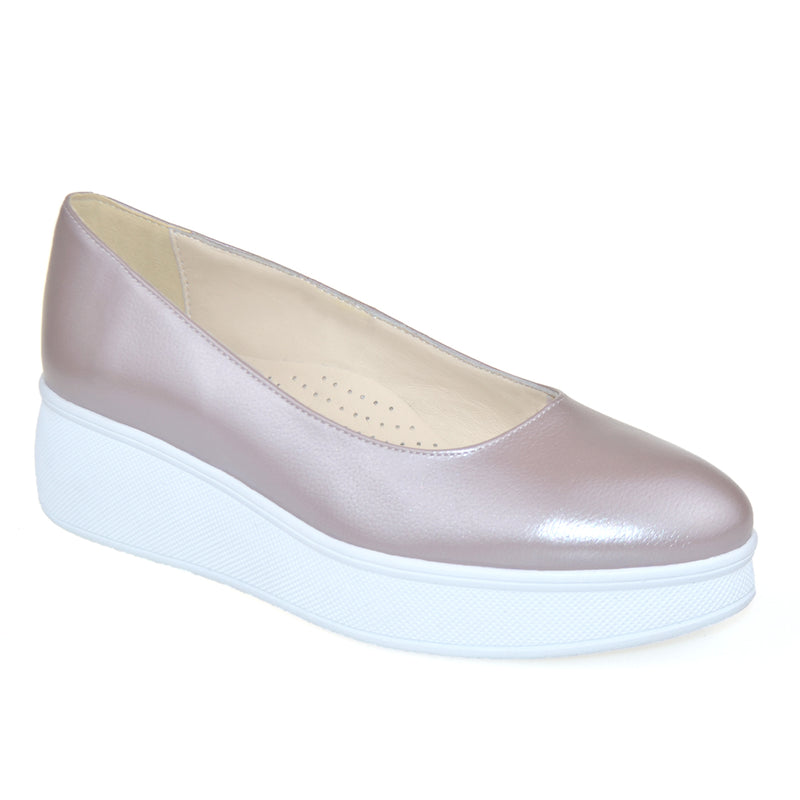 Pantofi Casual Piele Naturala Lorena Taupe TOKIO 887-20