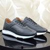 Pantofi Sport Piele Naturala Gri Gabriel 207