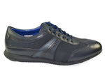Pantofi Casual Piele Naturala Vitello 3075 Blu