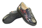 Pantofi Casual Dama Negru Cu Imprimeu NATY